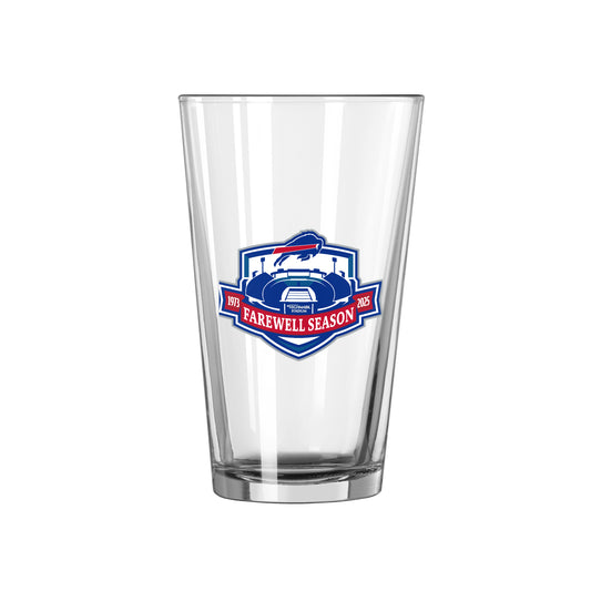 Buffalo Bills Farewell Season 16oz Pint Glass