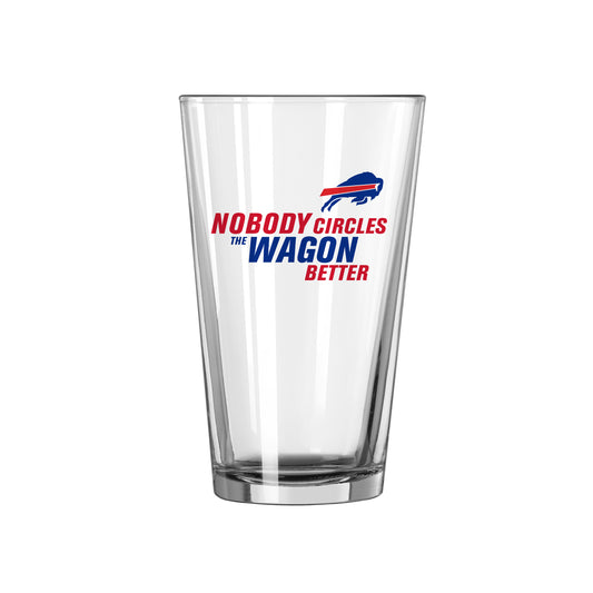Buffalo Bills 16oz Slogan Pint Glass