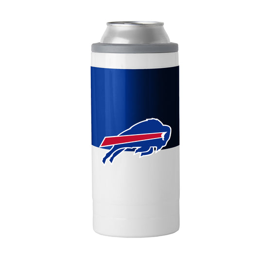 Buffalo Bills Colorblock 12oz Slim Can Coolie