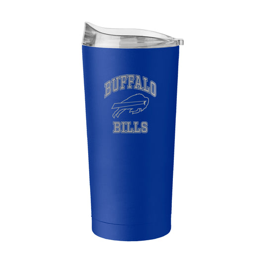 Buffalo Bills 20oz Athletic Etch Powder Coat Tumbler