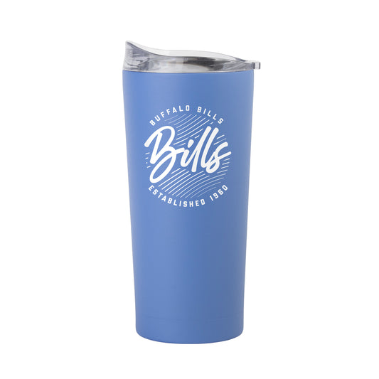 Buffalo Bills 20oz Retro Script Arctic Powder Coat Tumbler