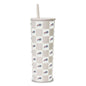 Buffalo Bills 30oz Neutral Checker Straw Tumbler
