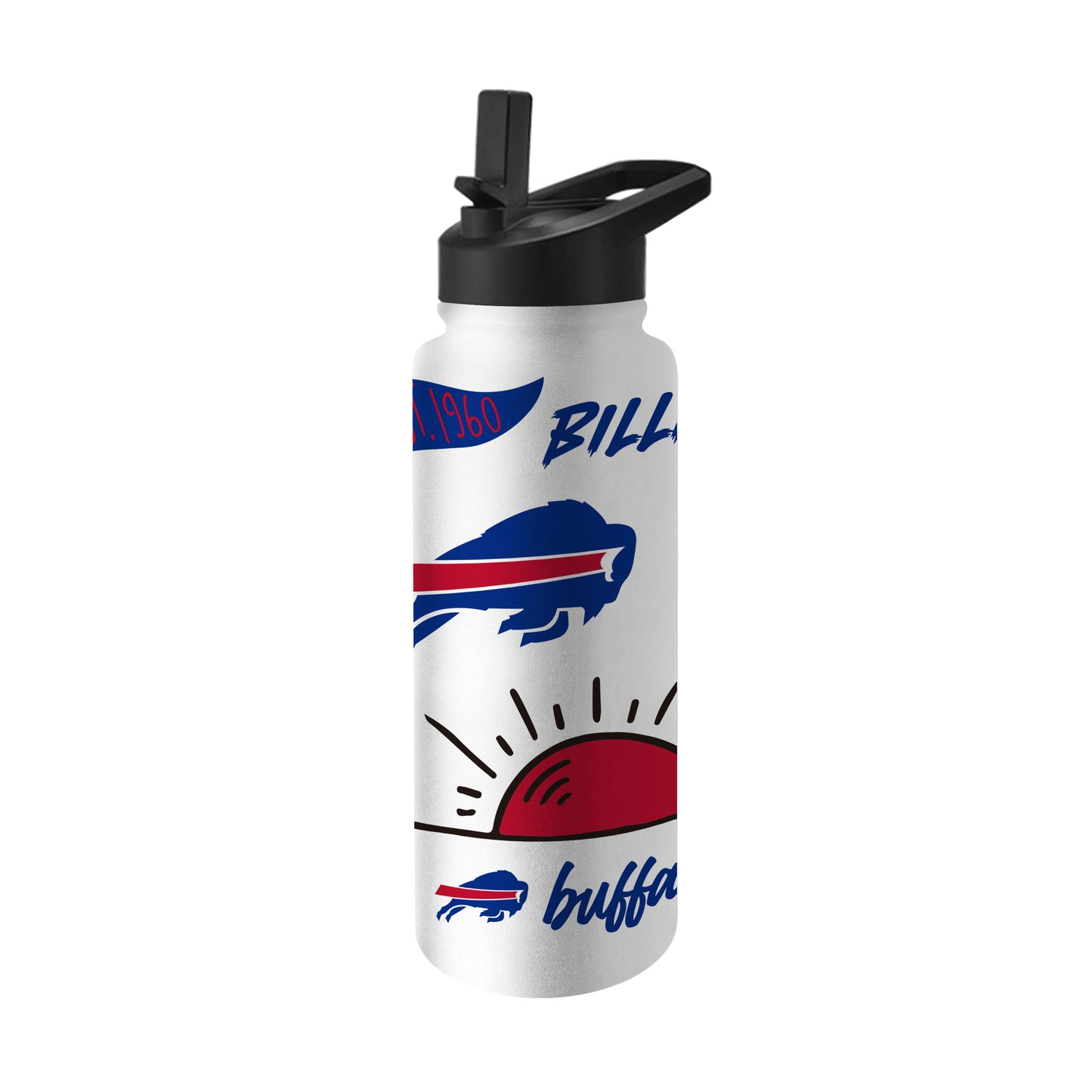 Buffalo Bills 34oz Native Quencher Bottle