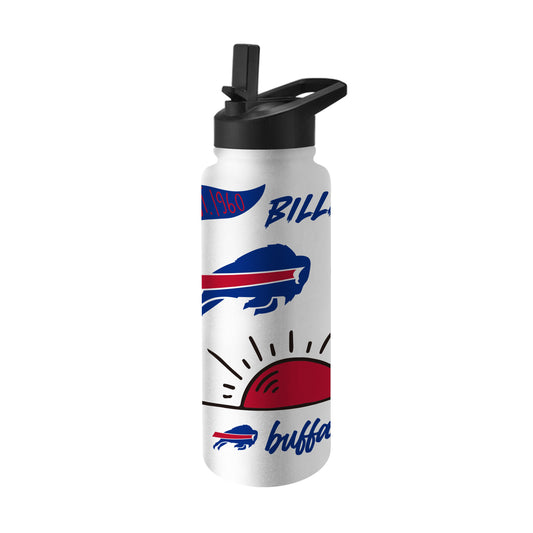 Buffalo Bills 34oz Native Quencher Bottle