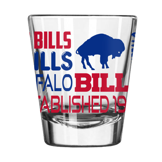 Buffalo Bills 2oz Spirit Shot Glass