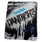 Carolina Panthers Classic Graffiti Fleece Throw