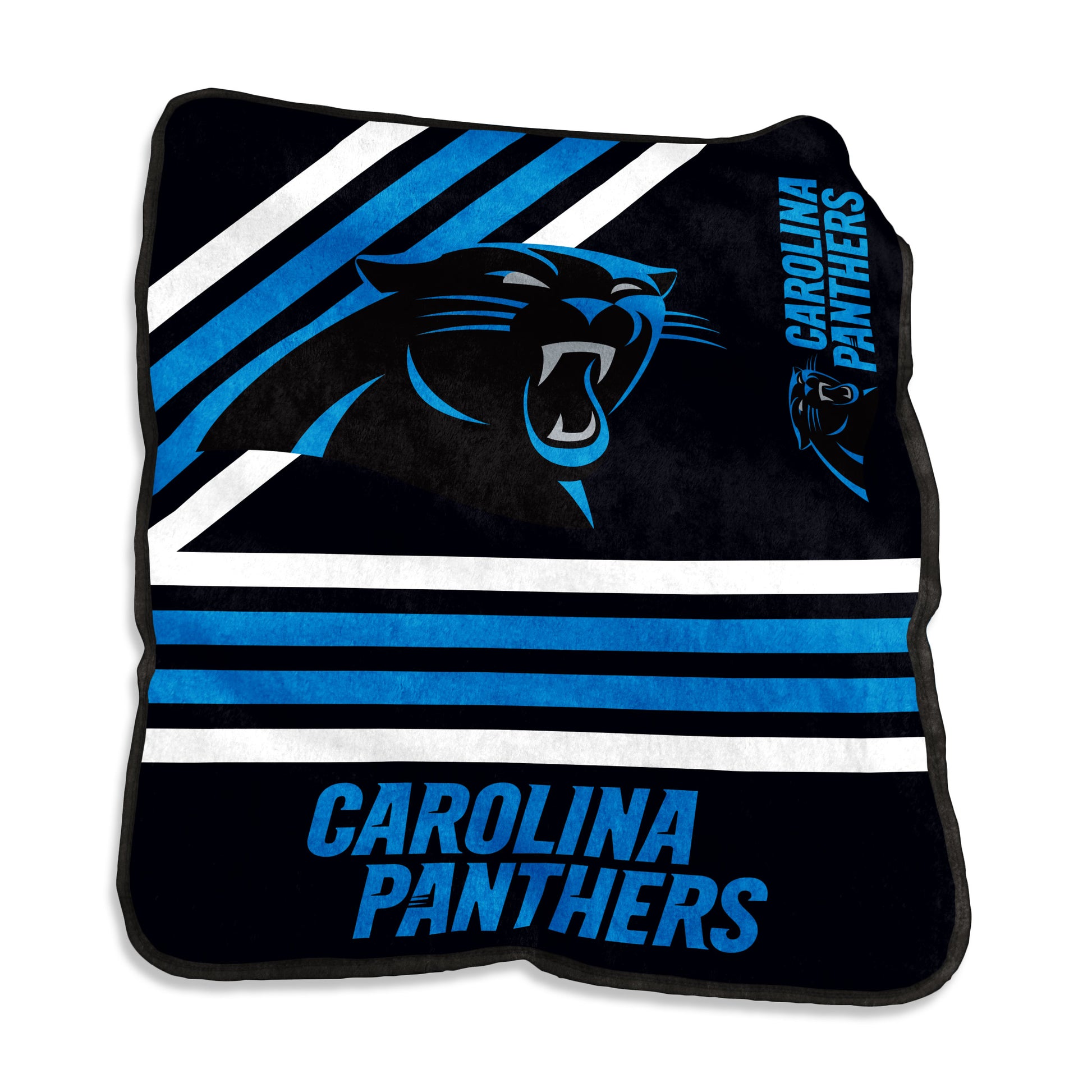 Carolina Panthers Raschel Throw