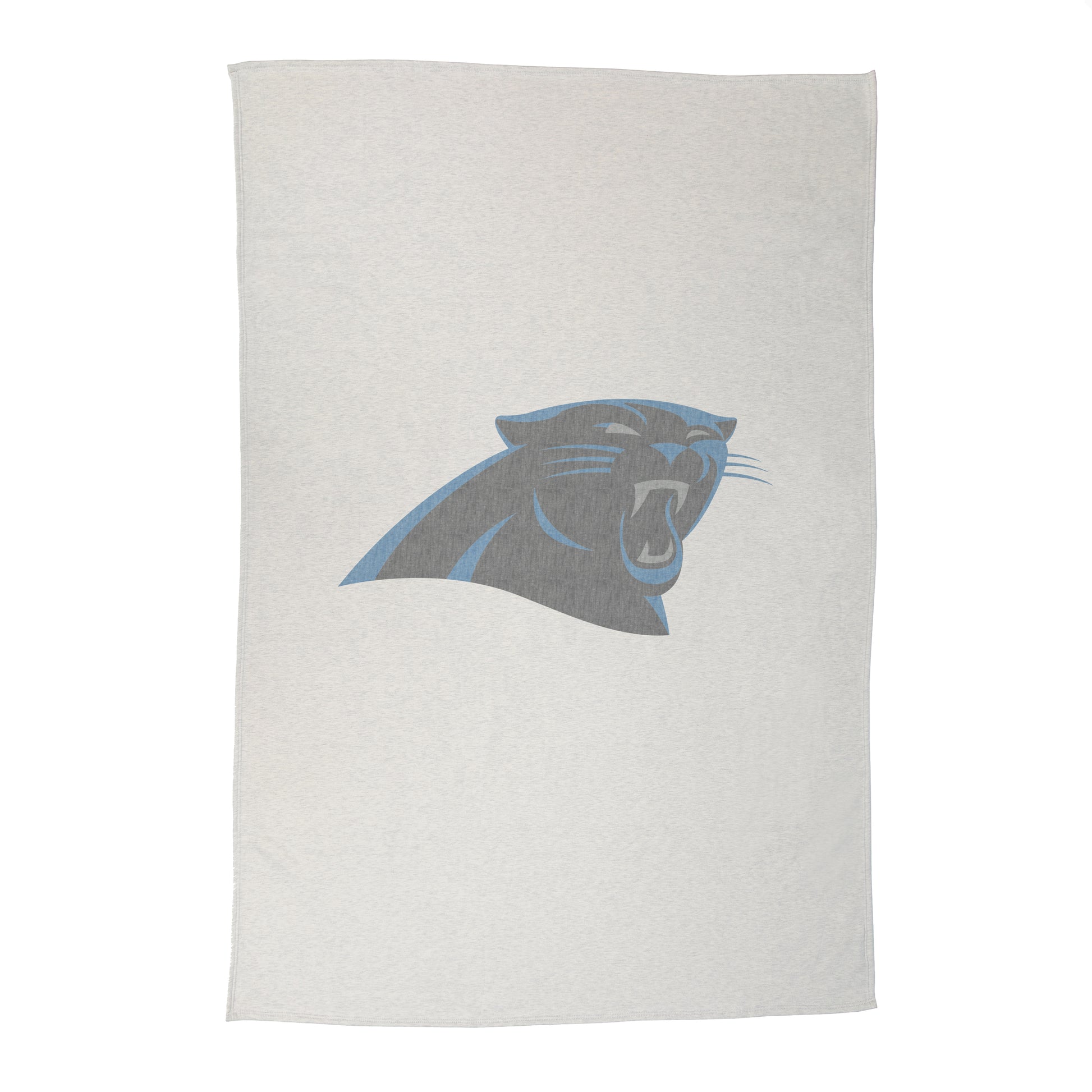 Carolina Panthers Oversized Logo Sublimated Sweatshirt Blanket