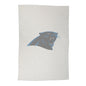 Carolina Panthers Oversized Logo Sublimated Sweatshirt Blanket