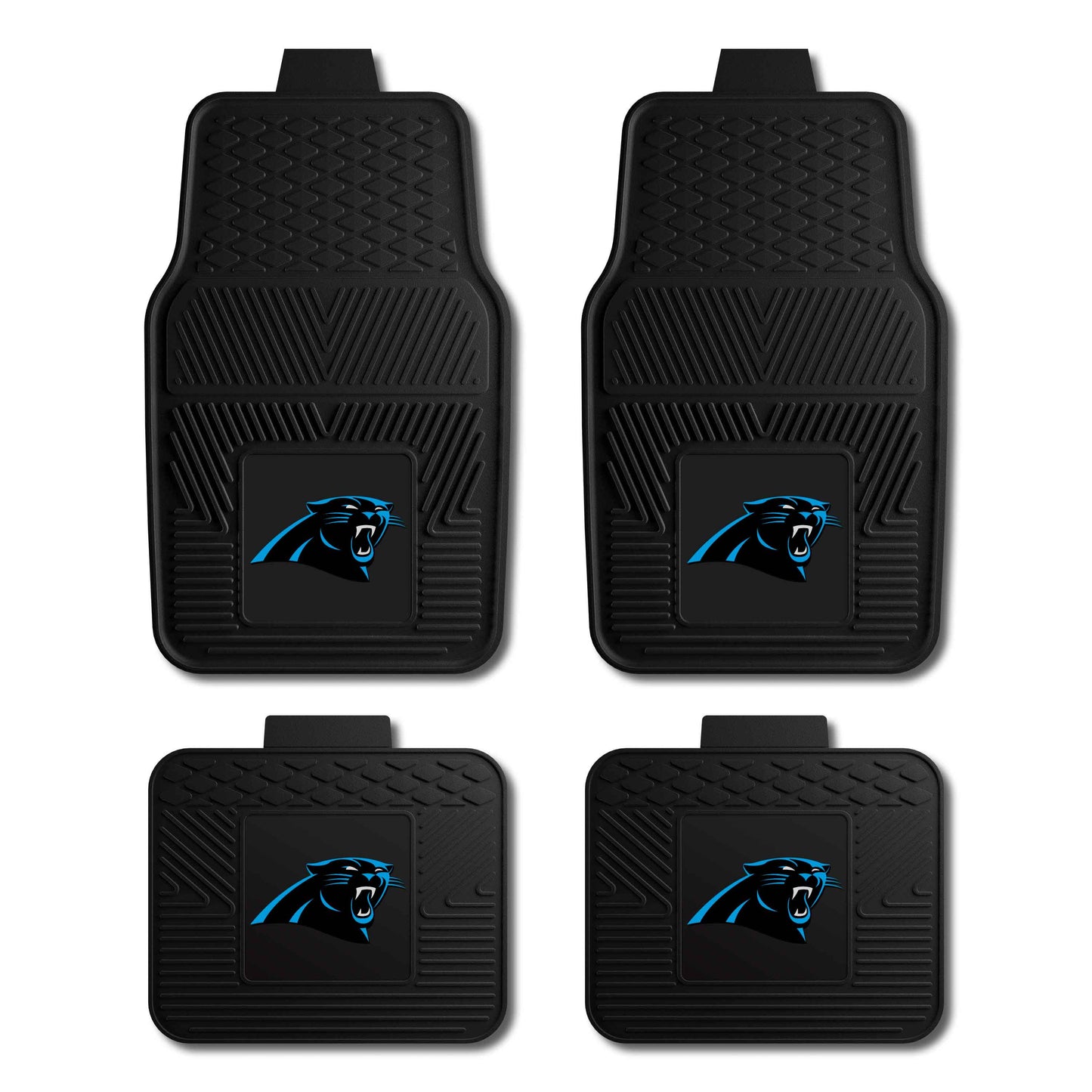 NFL - Carolina Panthers 4-pc Vinyl Car Mat Set