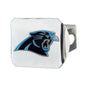 NFL - Carolina Panthers Color on Chrome Hitch Cover