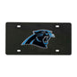 NFL - Carolina Panthers Black Diecast License Plate