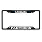NFL - Carolina Panthers Black License Plate Frame