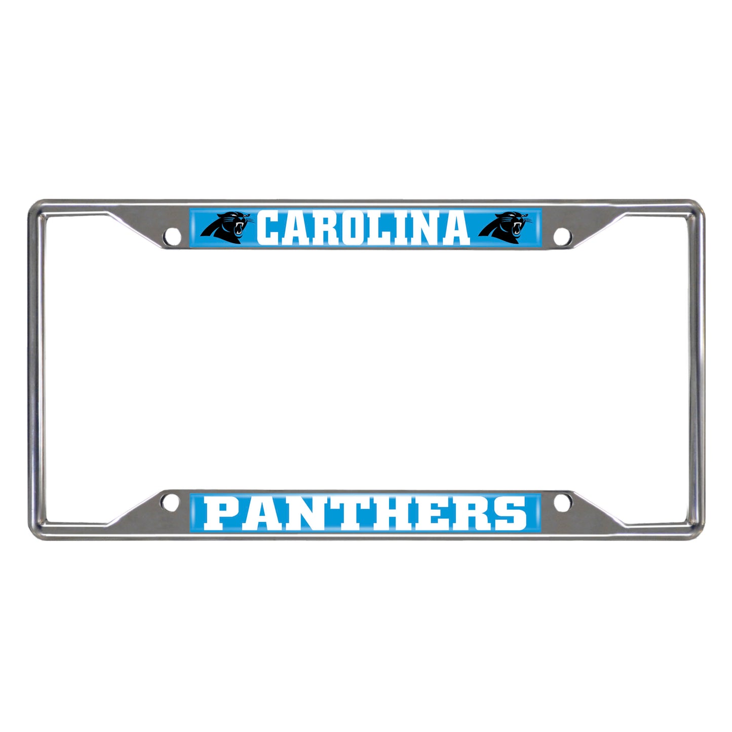 NFL - Carolina Panthers Chrome License Plate Frame