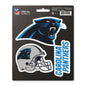 NFL - Carolina Panthers Decal 3-pk