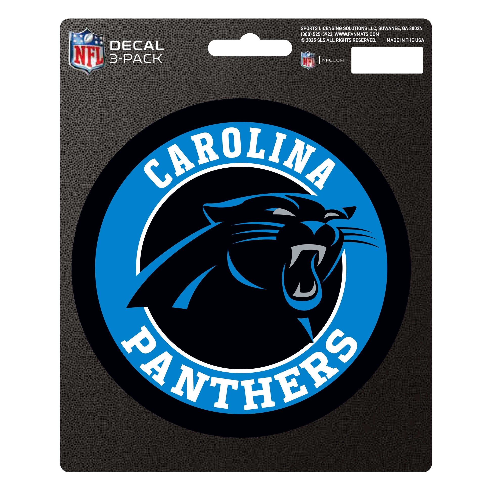 Carolina Panthers Matte Decal Sticker