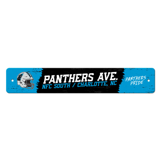 NFL - Carolina Panthers Sign Street Flat