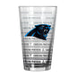 Carolina Panthers 16oz Chant Fade Pint Glass
