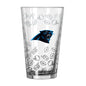 Carolina Panthers 16oz Ombre Playmaker Pint Glass