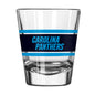 Carolina Panthers 2oz Stripe Shot Glass