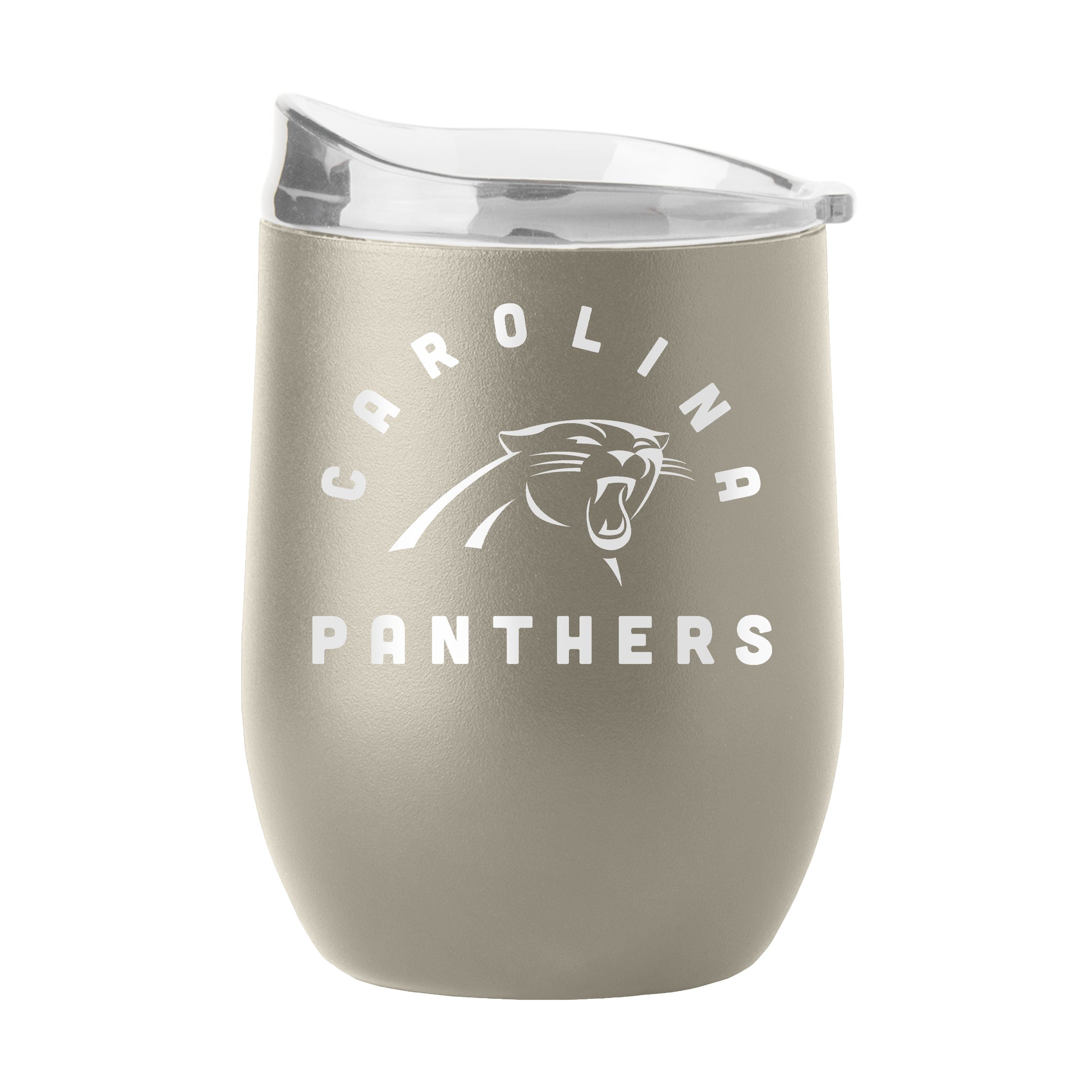 Carolina Panthers 16oz Archway Powder Coat Curved Bev