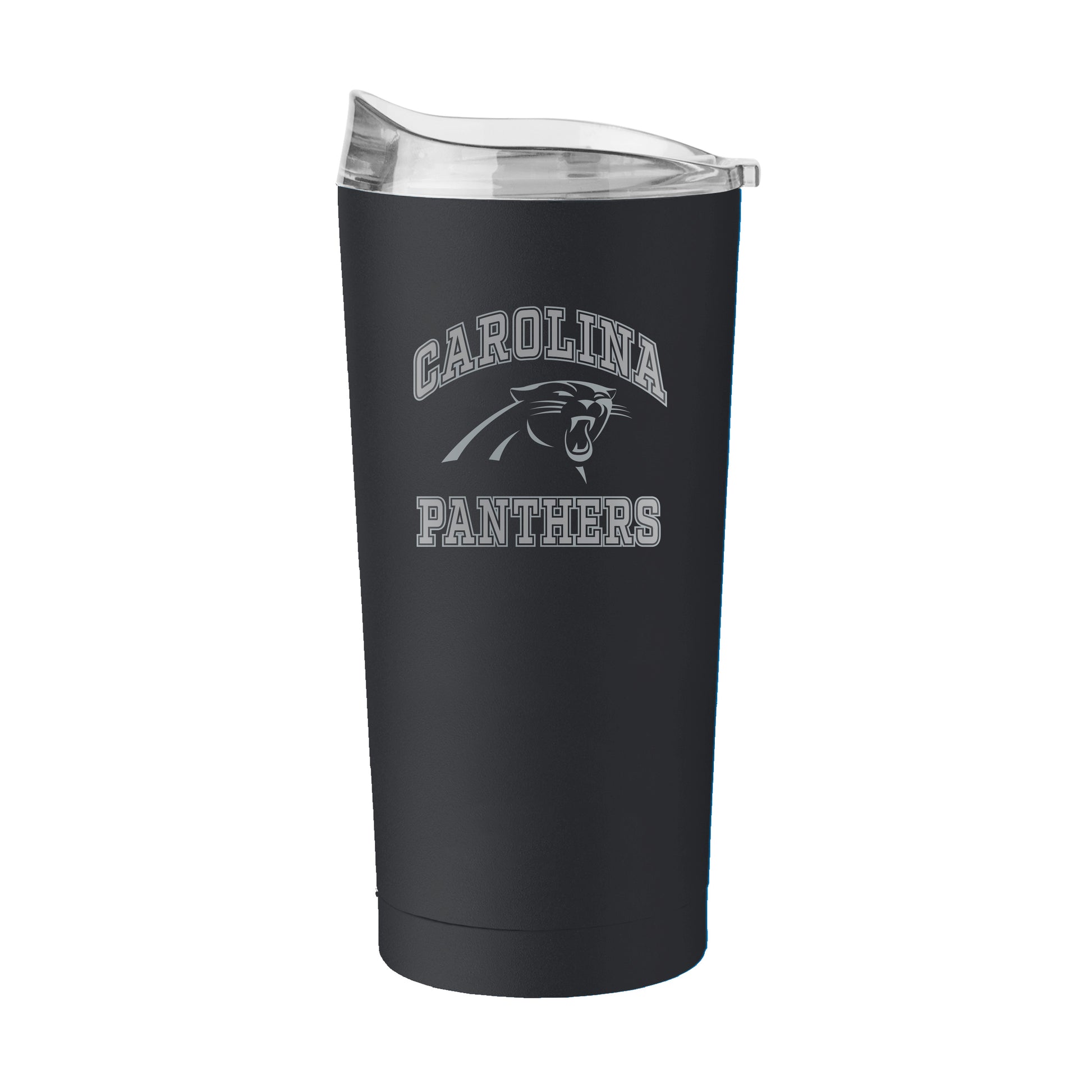 Carolina Panthers 20oz Athletic Etch Powder Coat Tumbler