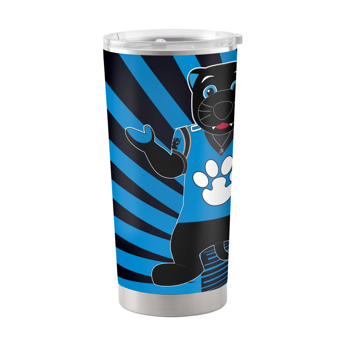 Carolina Panthers 20oz Mascot Stainless Steel Tumbler