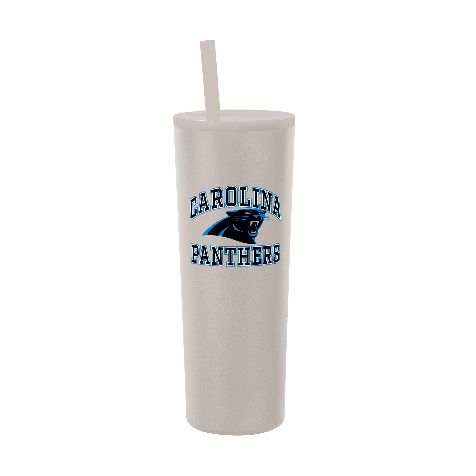Carolina Panthers 30oz Athletic SS Straw Tumbler