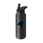 Carolina Panthers Logo 34 oz Quencher Stainless Bottle