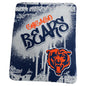 Chicago Bears Classic Graffiti Fleece Throw
