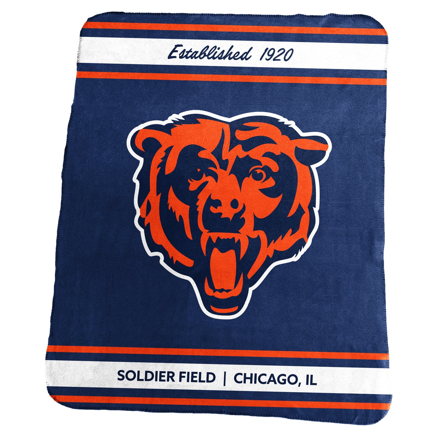 Chicago Bears Stadium Classic Fleece Throw