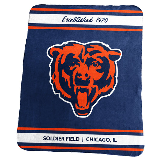 Chicago Bears Stadium Classic Fleece Throw