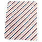 Chicago Bears Classic Vertical Stripe Fleece Throw