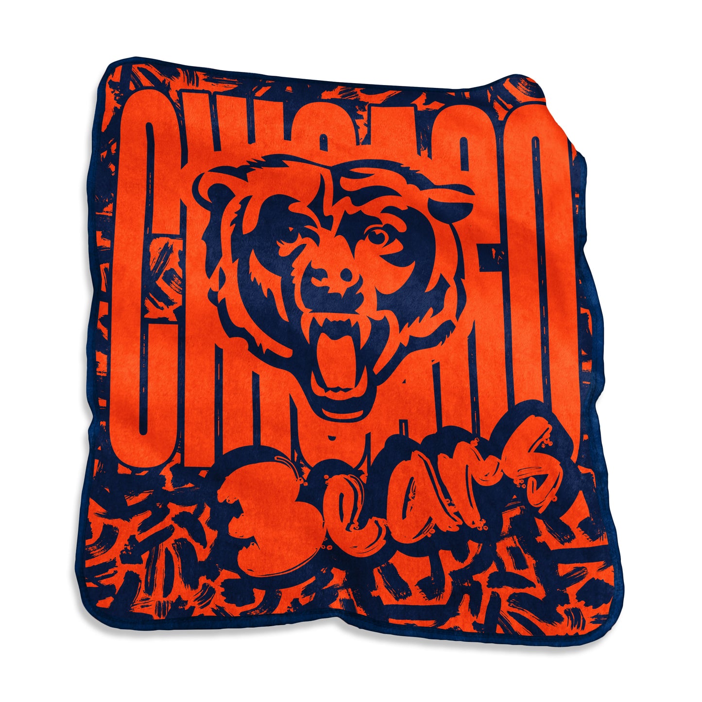 Chicago Bears Raschel Dunhams 2025 Stroke Design Throw