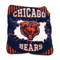 Chicago Bears Lightning Raschel Throw