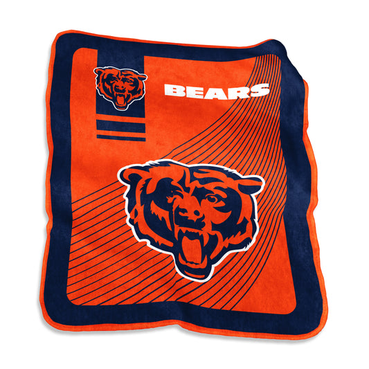 Chicago Bears 60x80 Silicon Valley Raschel Blanket