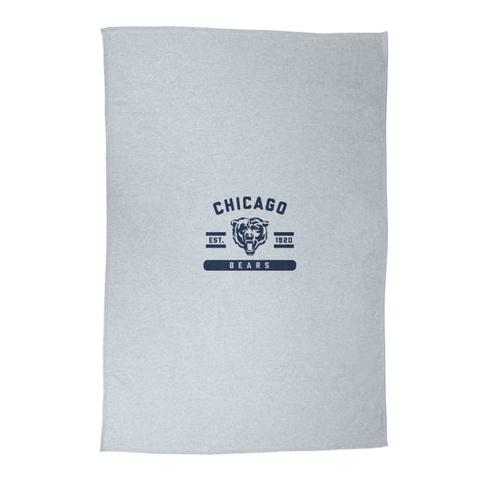 Chicago Bears Sublimated Sweatshirt Blanket