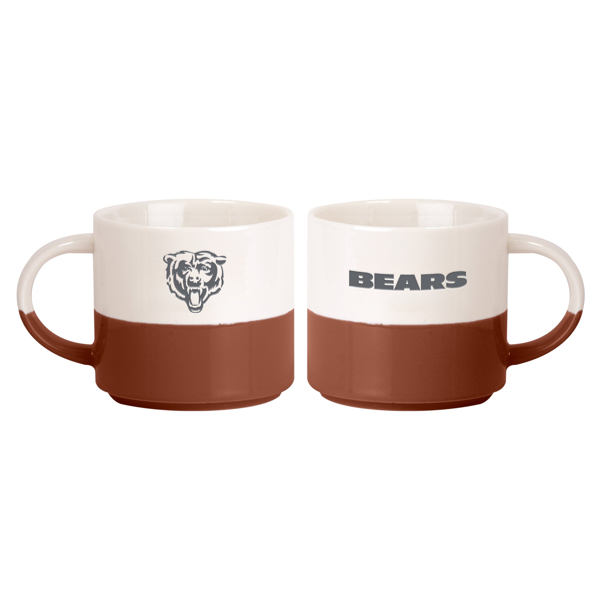 Chicago Bears 15oz Walmart Holiday Stackable Mug Set