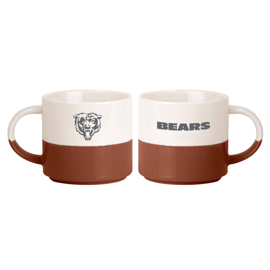 Chicago Bears 15oz Walmart Holiday Stackable Mug Set