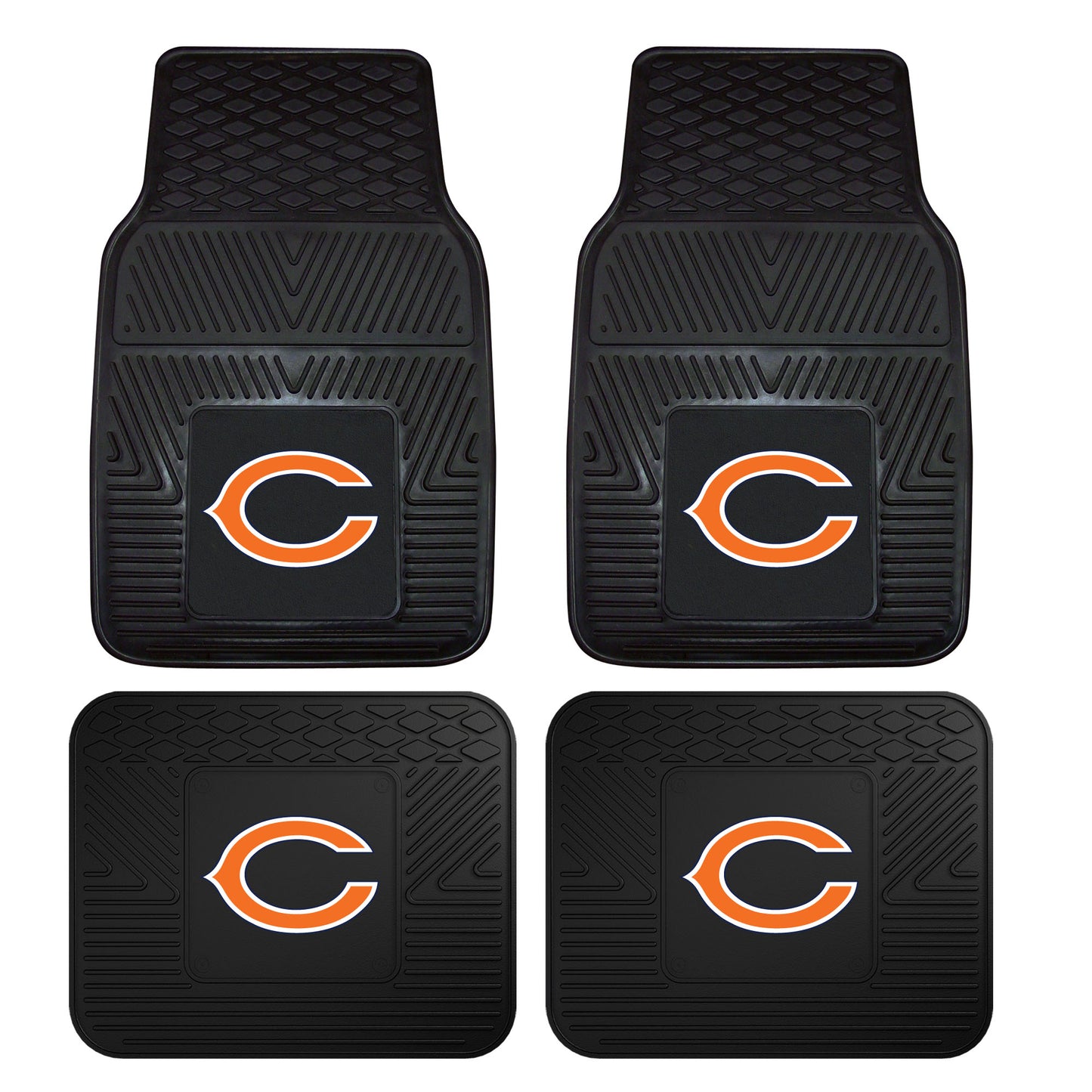 NFL - Chicago Bears 4-pc Vinyl Car Mat Set