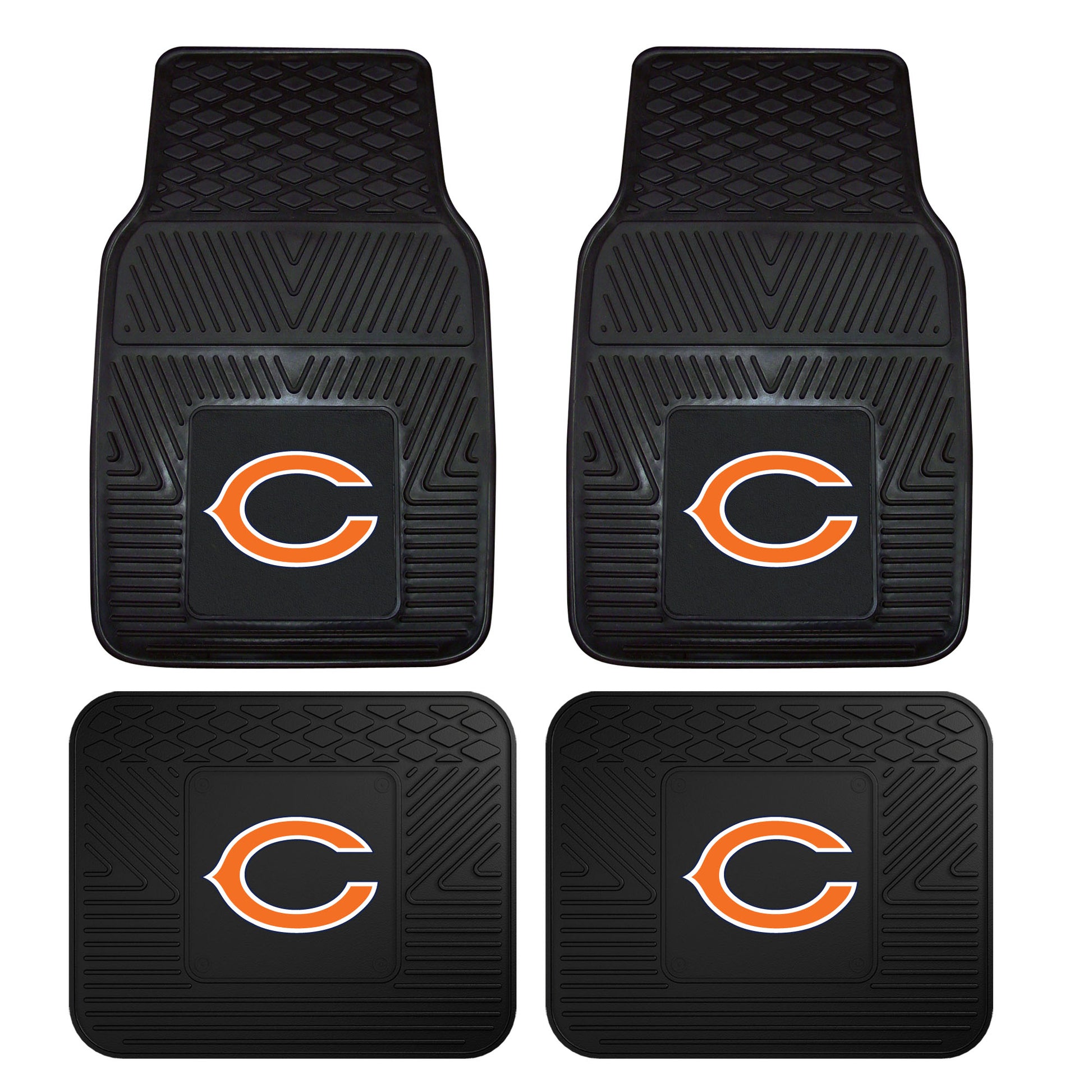 NFL - Chicago Bears 4-pc Vinyl Car Mat Set