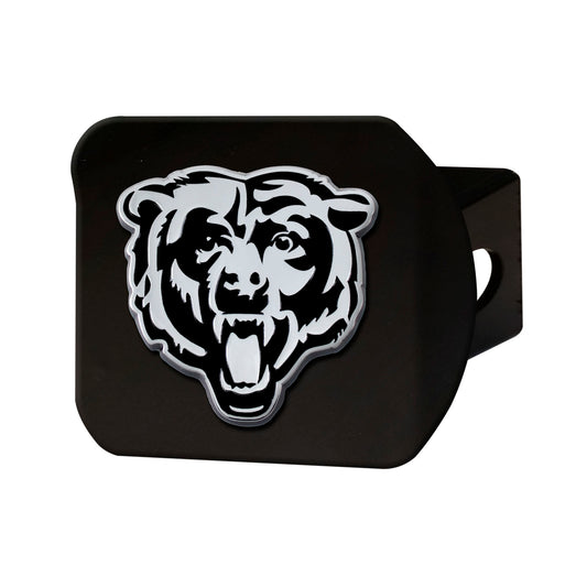 NFL - Chicago Bears Chrome on Black Hitch Cover
