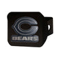 NFL - Chicago Bears Chrome C Logo with Bears on Black Hitch Cover