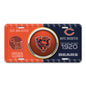NFL - Chicago Bears Embossed Metal License Plate