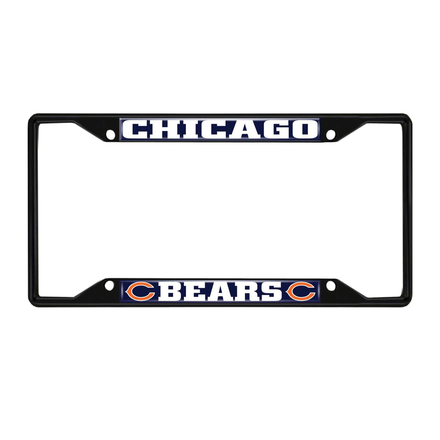 NFL - Chicago Bears Black License Plate Frame