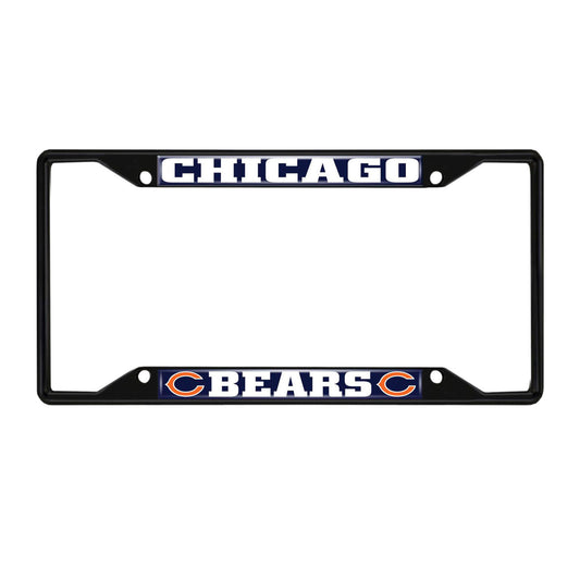 NFL - Chicago Bears Black License Plate Frame