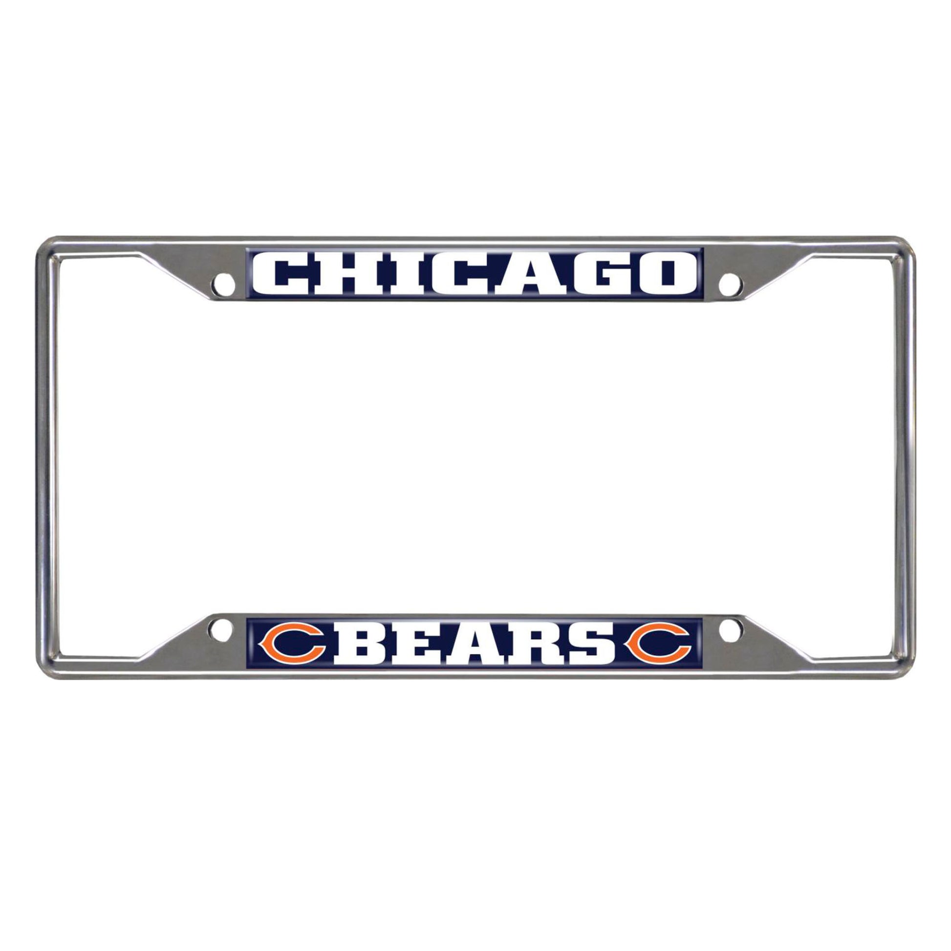 NFL - Chicago Bears Chrome License Plate Frame