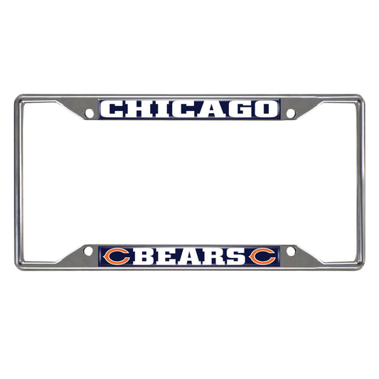 NFL - Chicago Bears Chrome License Plate Frame