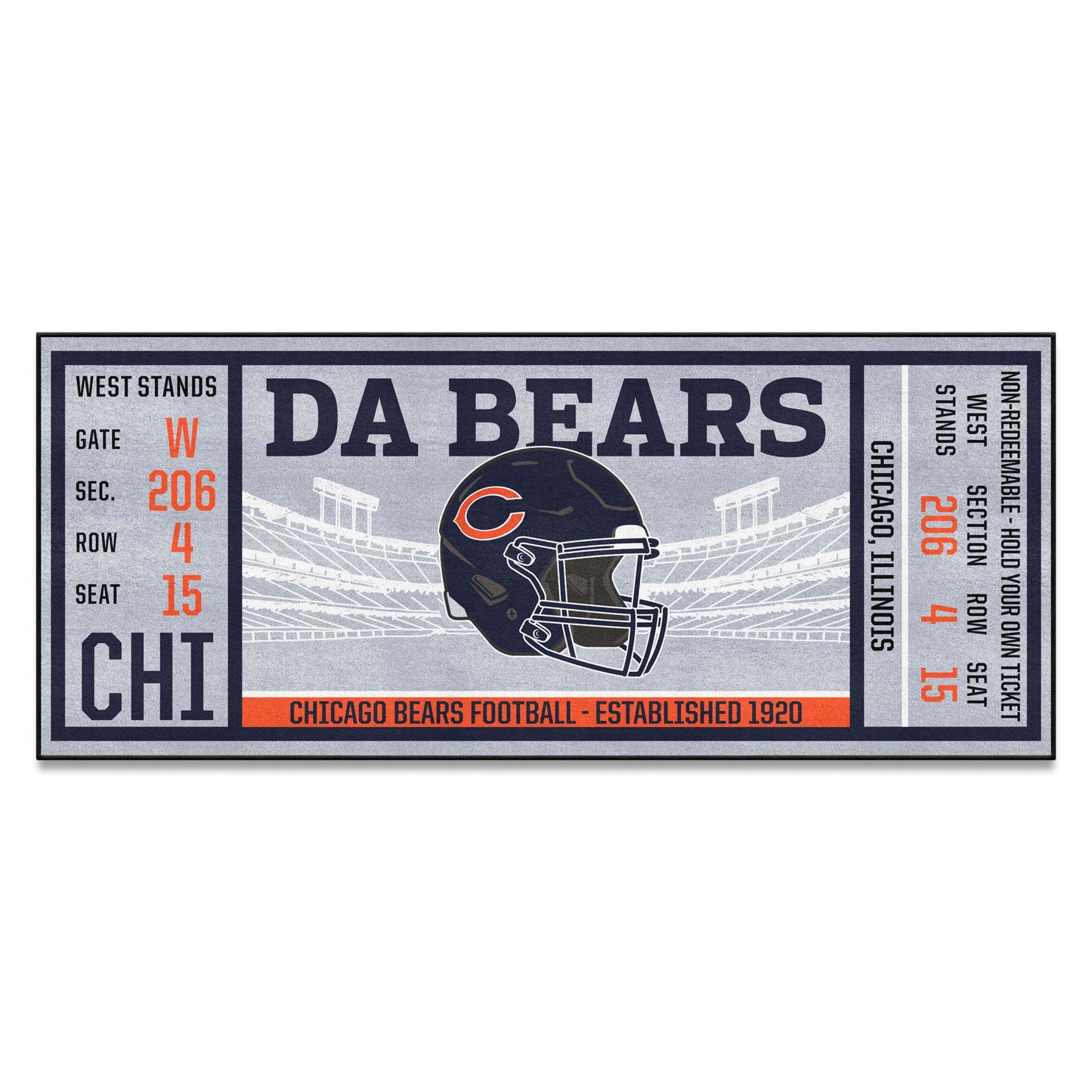 NFL - Chicago Bears Ticket Runner