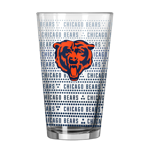 Chicago Bears 16oz Chant Fade Pint Glass